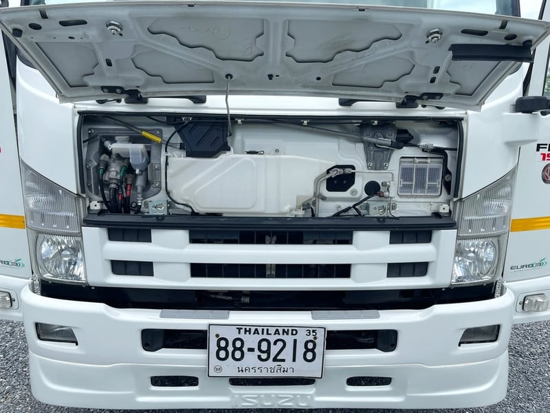 6 ล้อ ISUZU FRR 190 แรง เทอร์โบ ปี60 กระบะสแตนเลสทั้งลูก ยาว 5.60 กว้าง 2.20 สูง 1.30 เมตร 