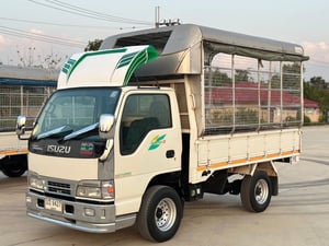 𝐈𝐒𝐔𝐙𝐔 𝐍𝐊𝐑 หัวการ์ตูน - 4ล้อ กระบะพร้อมคอกเหล็ก ยาว 3.10ม