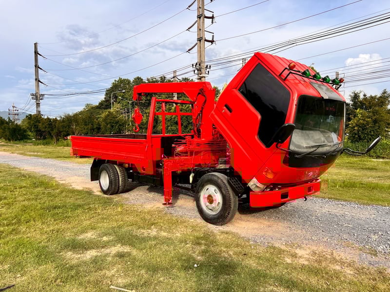 TOYOTA DYNA เครื่อง 14B  ติดเครน TADANO 2.5 ตัน  3 ปลอก 