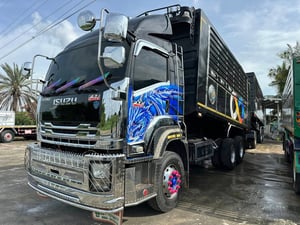 ISUZU 360 ปี 61 ดั้มเกษตรอู่ ซีที ทรัค ใส่ของ 31 ตัน 