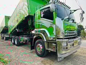 Isuzu FXZ360 ปี 65 ไมล์ 130,000 อู่ สหกิจดั้ม  ดั้มแม่ + ลูก 