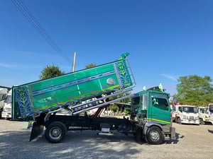 Hino mega 210 ปี64 ไมล์ 5x,xxx กระบะดั้มยาว 5เมตร