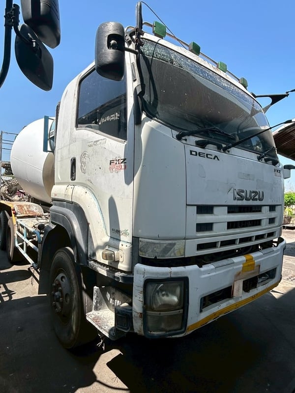 รถโม่ปูน ISUZU 360 แรงปี57 โม่7คิวโม่ ยี่ห้อzecom