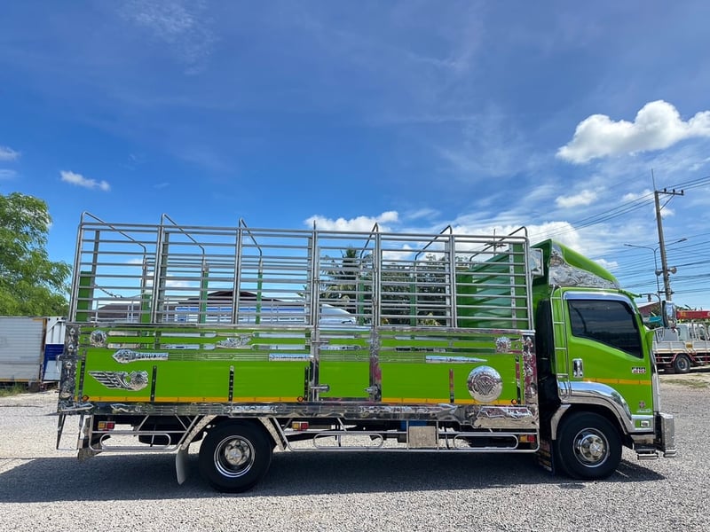 ISUZU #FRR210 2021 กระบะปิเนียนคอกเลส พื้นเลส ISUZU #FRR210 2021 กระบะปิเนียนคอกเลส พื้นเลส