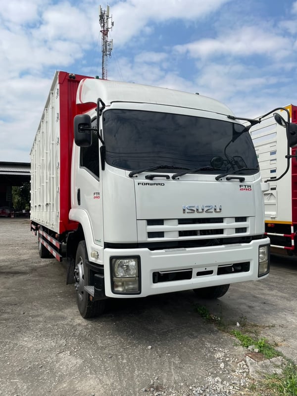 6 ล้อ FTR240 ปี 60 ตู้ทึบ 10 บาน  