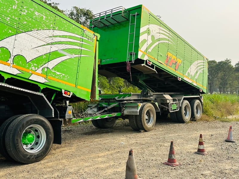 Isuzu FXZ360 ปี 65 ไมล์ 130,000 อู่ สหกิจดั้ม  ดั้มแม่ + ลูก 