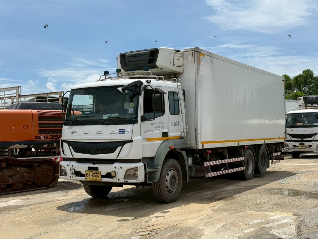 รถตู้เย็น #FUSO 231 ปี61 แอร์แคเรียร์