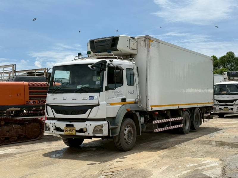 รถตู้เย็น #FUSO 231 ปี61 แอร์แคเรียร์