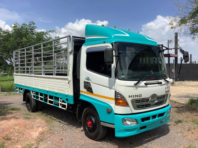Hino 6 ล้อรั้ว (เมก้า150แรง) ยูโร2 ปี47 ยาว5.5ม.