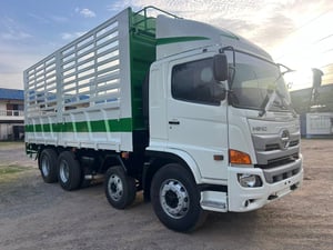 ็Hino 12ล้อเพลาเดียว FL8J260 ยางใหม่10เส้น  ราคา 1,400,000 บาท