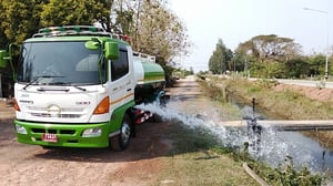 Hino6ล้อ(เมก้าFC9J)150แรง ยูโร2 ปี49 รถน้ำ 5,000 ลิตร