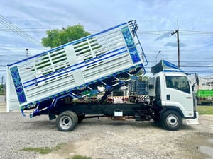 ISUZU FRR210แรง ปี58 ดัมพ์เกษตร 8ตัน ยาว 5.50เมตร 