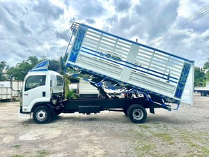 ISUZU FRR210แรง ปี58 ดัมพ์เกษตร 8ตัน ยาว 5.50เมตร 