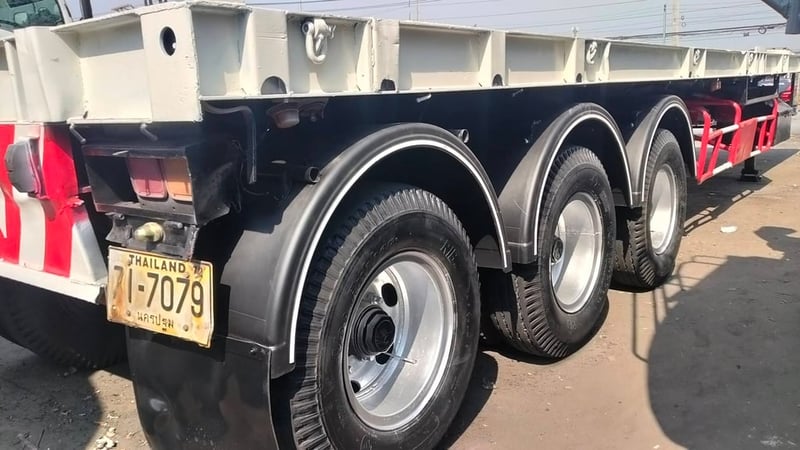 หางพื้นเรียบสามเพลา อาซีเค  ปี 2551 