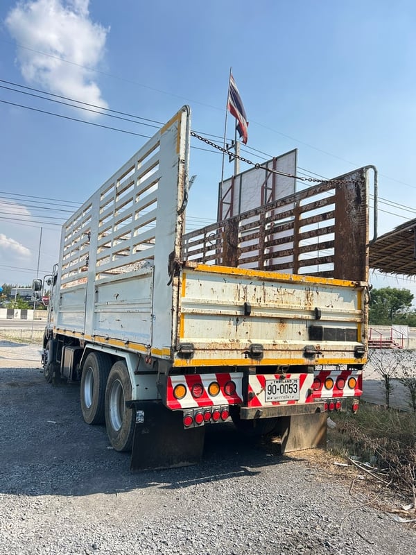 HINOรุ่นFL8jเครือง260 ปี59 กระบะยาวคอกสูง 6.50มตร