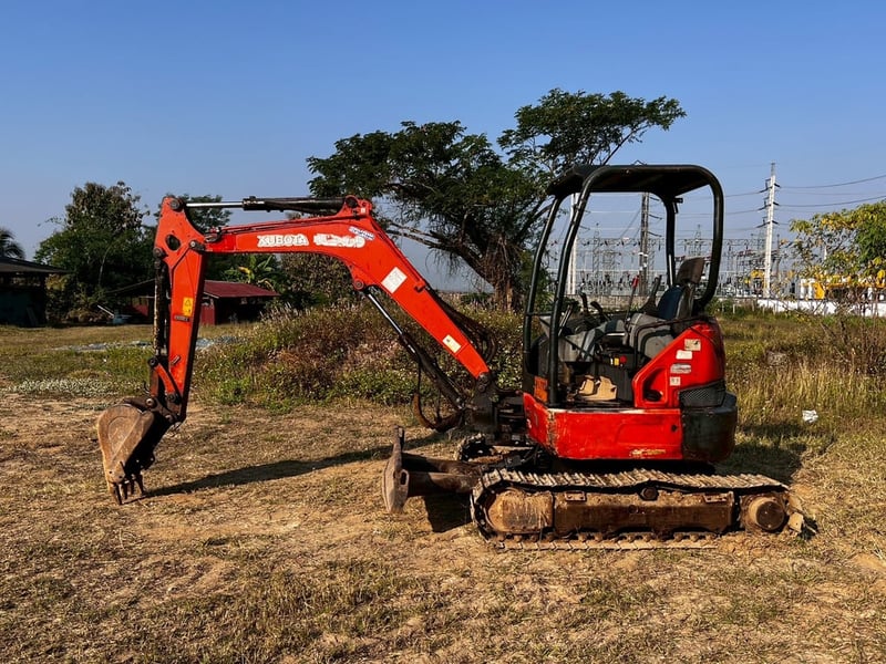 แบ็คโฮเล็ก KUBOTA 35U-6 เอกสารเล่มทะเบียนชุดโอนครบ แบ็คโฮเล็ก KUBOTA 35U-6 เอกสารเล่มทะเบียนชุดโอนครบ