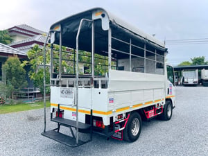  ISUZU NLR 130 แรงเทอร์โบ 4 ล้อ 2 แถวพร้อมที่นั่งรถห้างแท้ ปี 2560  