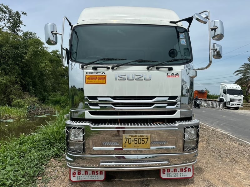 ISUZU 360 ปี 61 ดั้มเกษตรอู่ ซีทีทรัค สภาพพร้อมใช้ ยางดี ใส่ได้ 32 ตัน