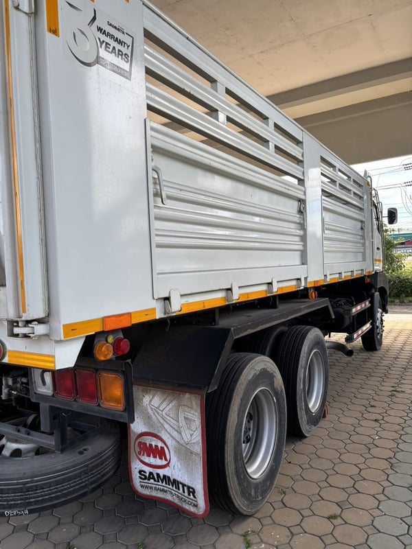 ขายรถโซว์ HINO FM1A 344 แรง กระบะดั้มสามมิตร สภาพใหม่ป้ายแดง