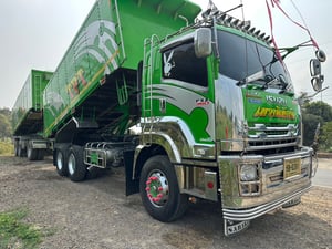 Isuzu FXZ360 ปี 65 ไมล์ 130,000 อู่ สหกิจดั้ม  ดั้มแม่ + ลูก 