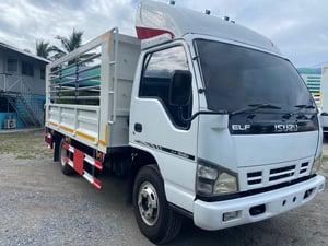 6ล้อ กระบะคอก ISUZU NQR 175แรง กระบะยาว 4.10 เมตร  