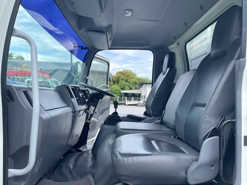 6 ล้อ ISUZU FRR 190 แรง เทอร์โบ ปี60 กระบะสแตนเลสทั้งลูก ยาว 5.60 กว้าง 2.20 สูง 1.30 เมตร 