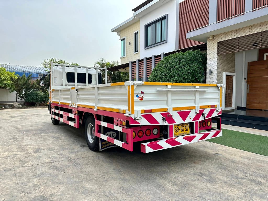 6ล้อ Hino fc9j 155แรง รถปี67 กะบะยาว 5.6ม  ไมล์ 90,000km