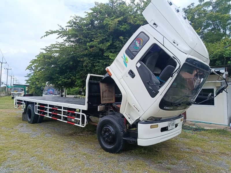 Isuzu 6 ล้อ พื้นเรียบ ปี 45 ยาว 7.2ม.