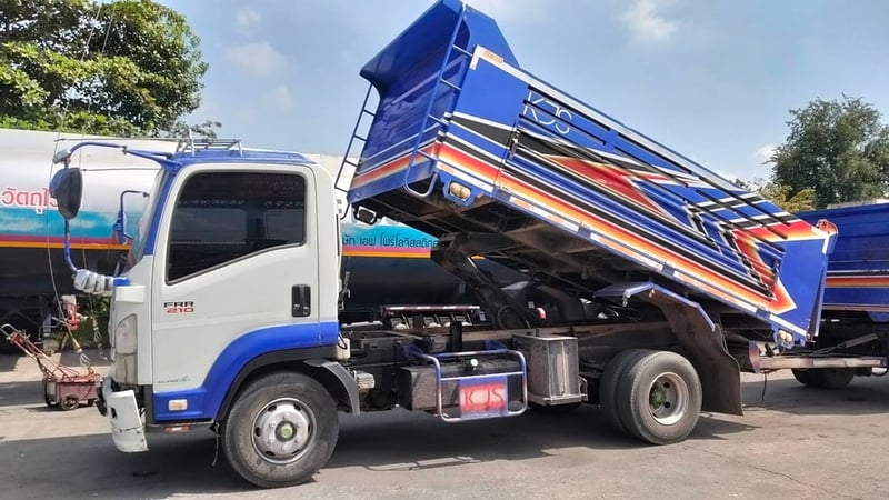 หกล้อดั้ม พ่วง แม่-ลูก FRR 210แรง ปี 2563