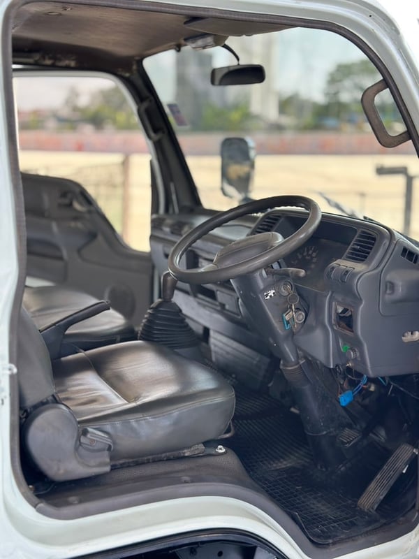 ISUZU NKR หัวการ์ตูน 🚚  กระบะพร้อมคอกเหล็ก