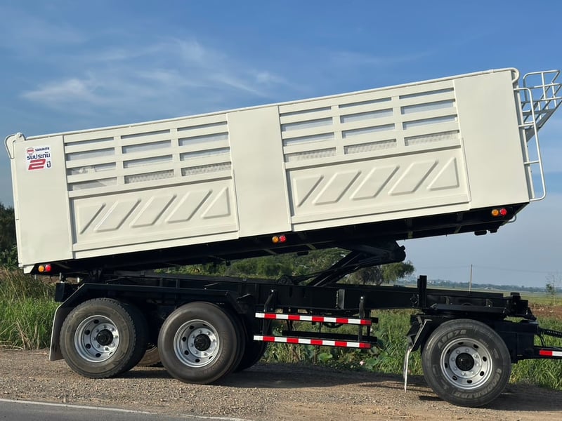 ฮีโน่ FM2P 380 พ่วงแม่+ลูก ปี 57 สามมิตรดั้ม แม่ 6.00  ลูก 6.5  สูง 1.60 ม.