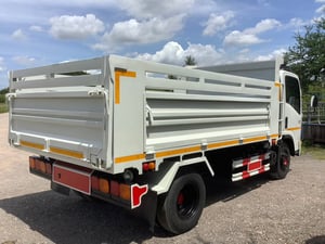 6ล้อIsuzu NPR150แรง ปี 57 ดั้มพ์ 