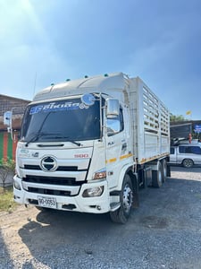 HINOรุ่นFL8jเครือง260 ปี59 กระบะยาวคอกสูง 6.50มตร