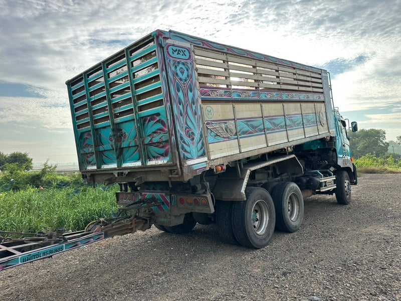 Hino 344 ปี 66 ดั้มกระบะมิเนียม ไมล์น้อย มือเดียวป้ายแดง 