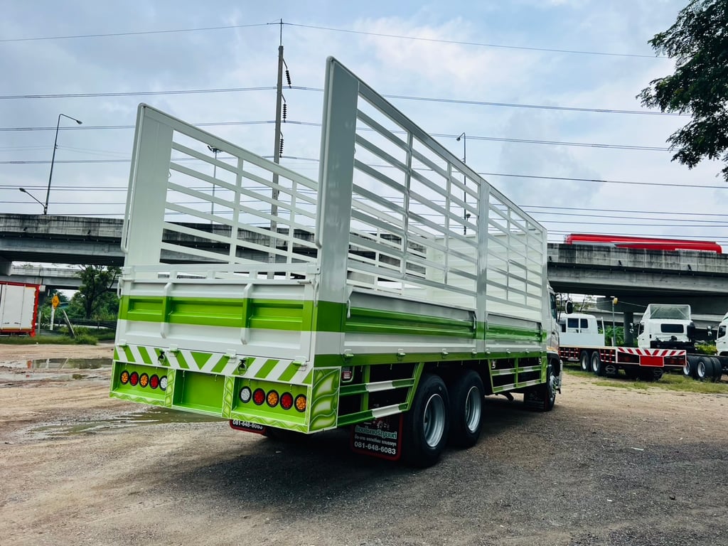 HINO VICTOR 260 ปี 60 ยาว 7.50 กะบะคอกต่อใหม่ 