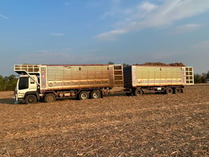 Isuzu แม่ยาว7.5ลูก8เมตรวิ่งอ้อยสบายๆพร้อมบราอ้อย จีก้าเครื่อง6uz รถประกอบ