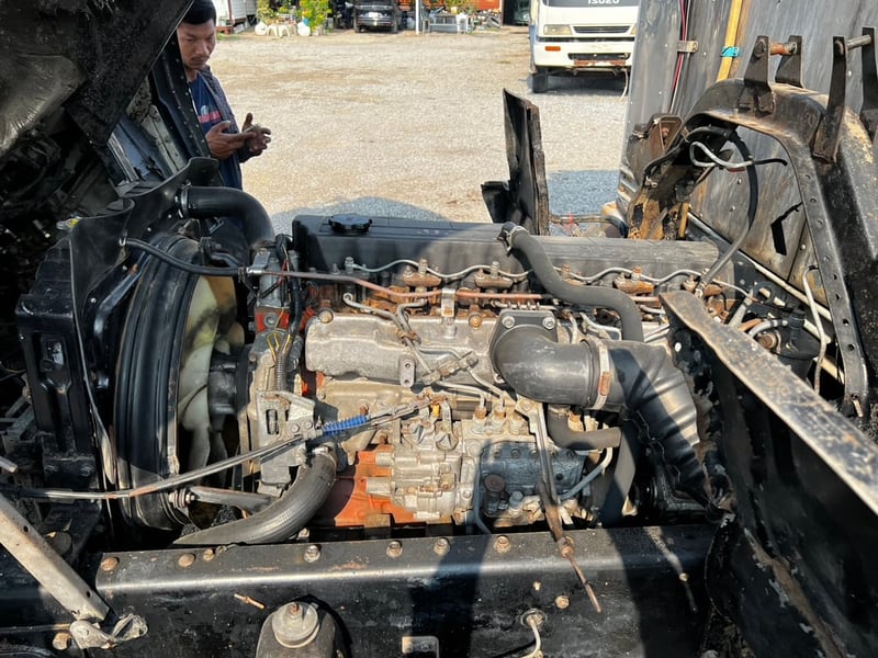 10ล้อ ตู้เย็น Rocky ISUZU FVM 195แรง ปี39 