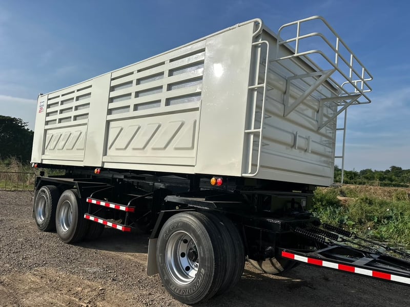 ฮีโน่ FM2P 380 พ่วงแม่+ลูก ปี 57 สามมิตรดั้ม แม่ 6.00  ลูก 6.5  สูง 1.60 ม.