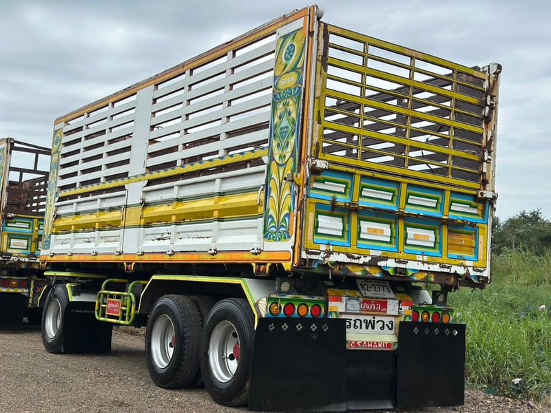 FXZ 360 ปี 56 ไมล์น้อย 573,000 กม. แม่ 12 ล้อ ยาว 6.2 ม. ตัวลูก 3 เพลา 7 ม.ดั้มแม่ลูก 