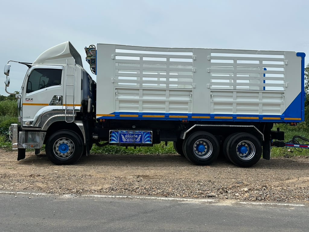 ISUZU 360 ปี 61 ดั้มเกษตรอู่ ซีทีทรัค สภาพพร้อมใช้ ยางดี ใส่ได้ 32 ตัน