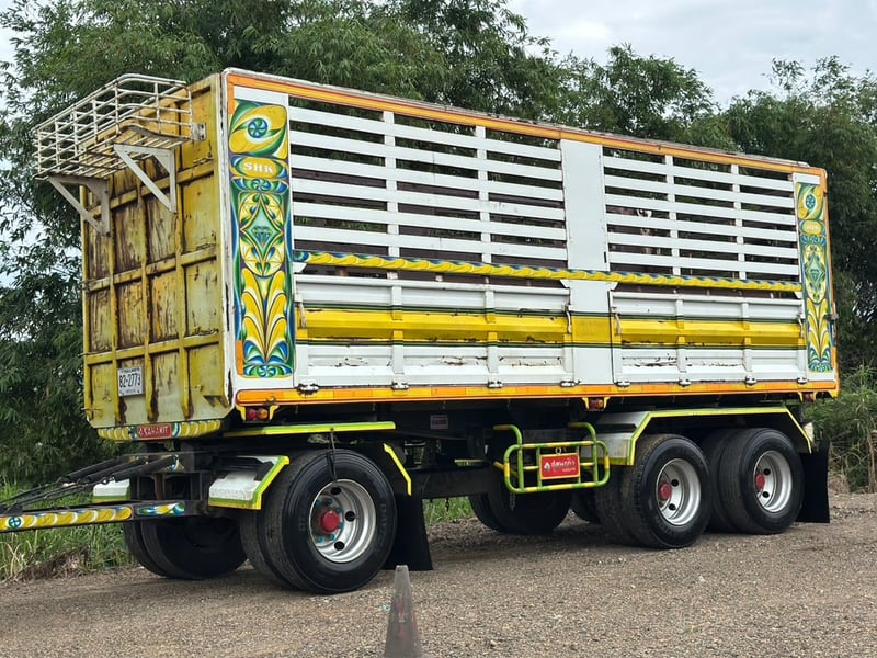 FXZ 360 ปี 56 ไมล์น้อย 573,000 กม. แม่ 12 ล้อ ยาว 6.2 ม. ตัวลูก 3 เพลา 7 ม.ดั้มแม่ลูก 