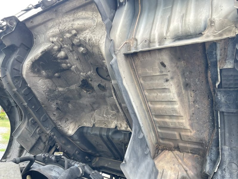 6 ล้อ HINO MEGA FC9J 175 แรงเทอร์โบ คอมมอนเรล ปี 2553 กระบะคอกเหล็กสูง 