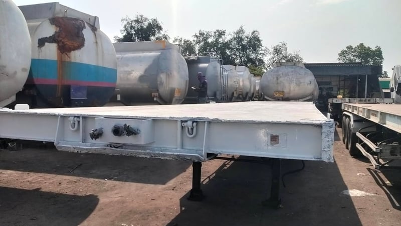 หางพื้นเรียบสามเพลา อาซีเค  ปี 2551 