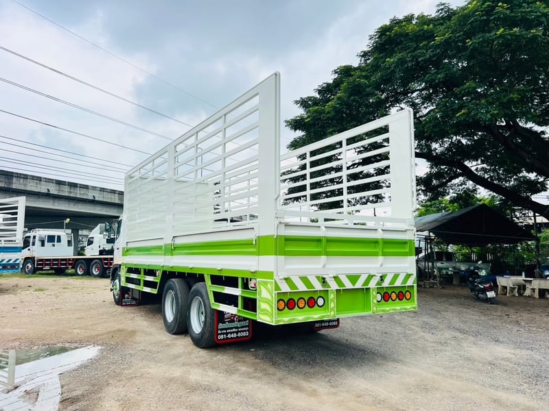 HINO VICTOR 260 ปี 60 ยาว 7.50 กะบะคอกต่อใหม่ 