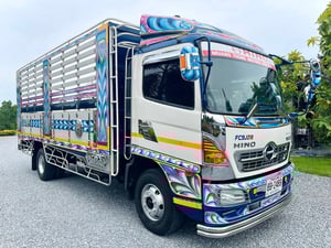 6 ล้อ HINO MEGA FC9JJ 210 แรง เทอร์โบ ปี 2561 ราคา 950,000 บาท
