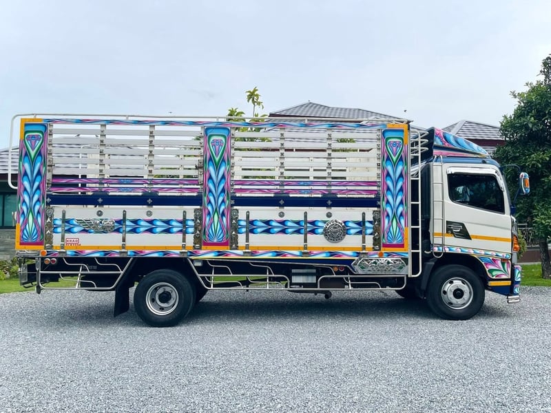 6 ล้อ HINO MEGA FC9JJ 210 แรง เทอร์โบ ปี 2561 ราคา 950,000 บาท