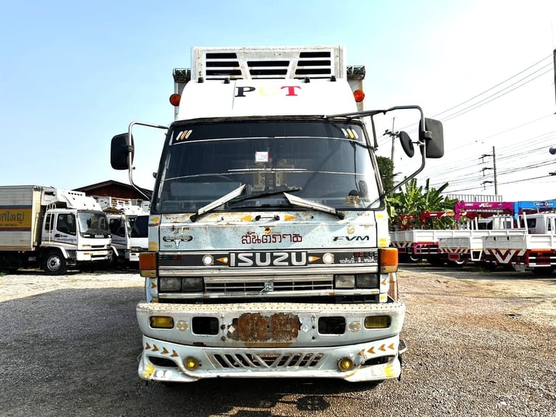10ล้อ ตู้เย็น Rocky ISUZU FVM 195แรง ปี39 