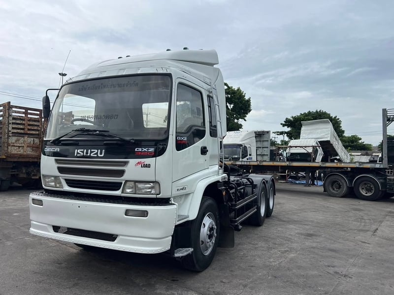 ISUZU GXZ320 ปี52  รถบรรทุก 10ล้อ หัวลาก เฉพาะหัว ปี2009 เลขไมล์น้อยกว่า 500,000 กม.