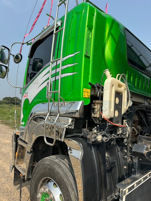 Isuzu FXZ360 ปี 65 ไมล์ 130,000 อู่ สหกิจดั้ม  ดั้มแม่ + ลูก 