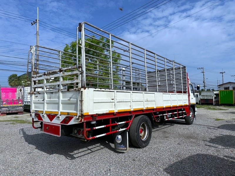 HINO  FF1J ปี43 ยาว 7.20 เมตร  รถบรรทุก 6ล้อ กระบะคอกสูง